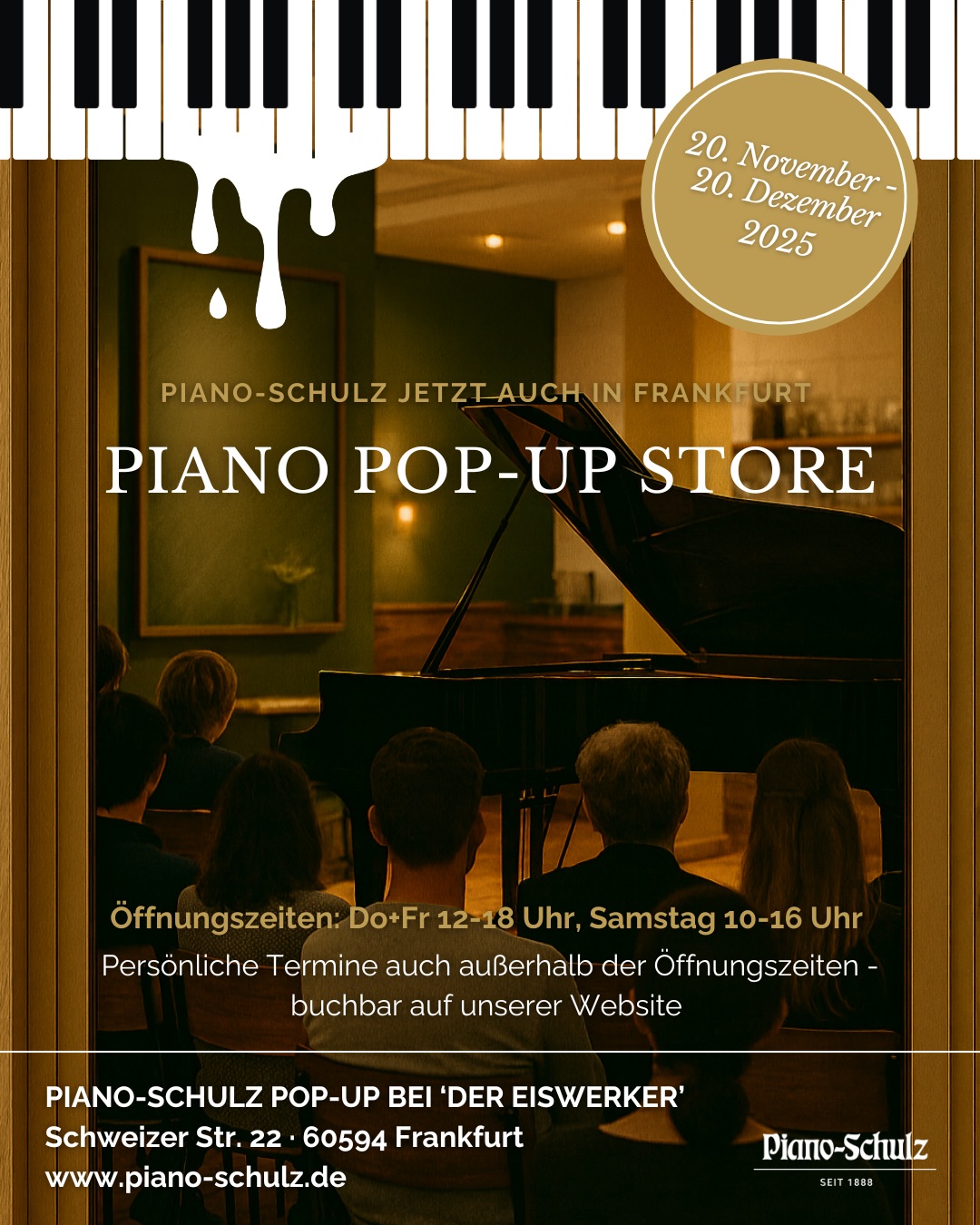 Unser Pop-Up Store in Frankfurt-Sachsenhausen 🎶