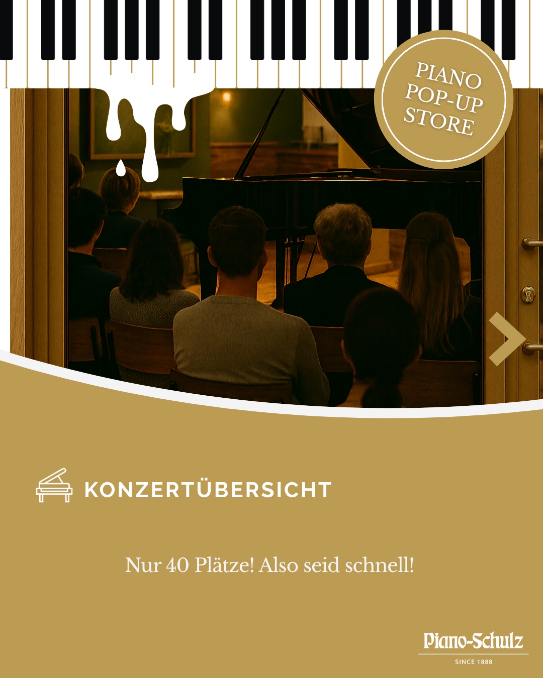 Entdeckt unser Konzertprogramm im Pop-up Store, Frankfurt!